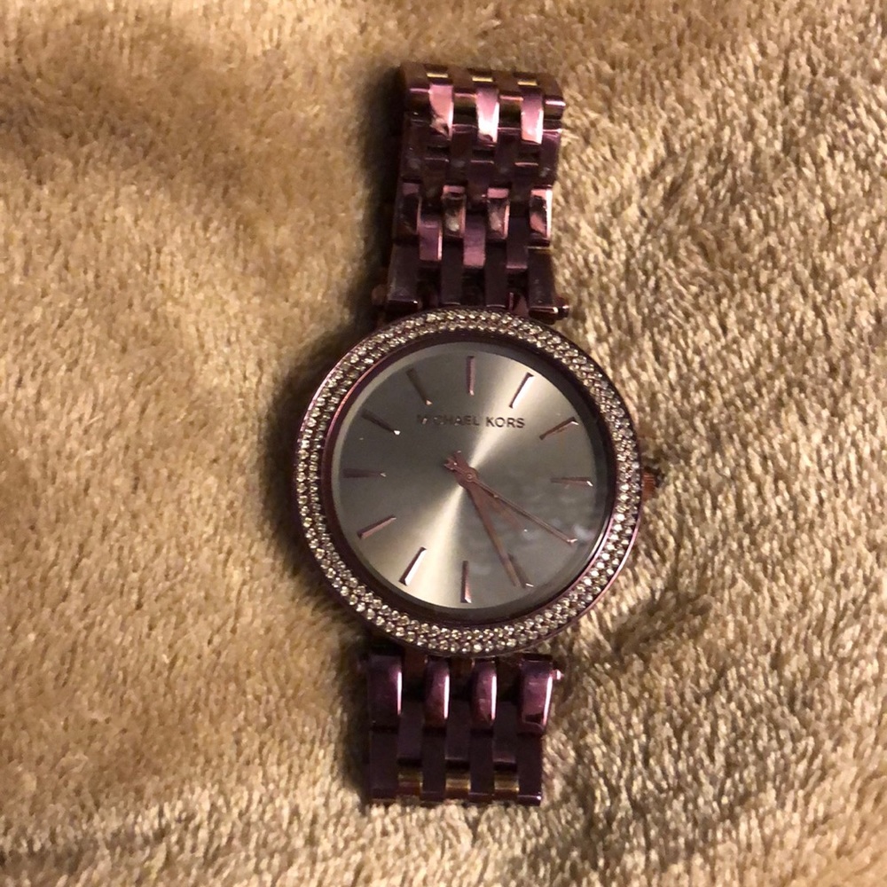 Micheal Kors Ritz Purple watch